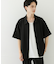 ZIPショートスリーブルーズシャツ