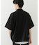 ZIPショートスリーブルーズシャツ