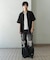 ZIPショートスリーブルーズシャツ