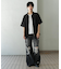 ZIPショートスリーブルーズシャツ