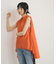 BACKボリュームギャザーブラウス