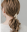 メタルスクエアヘアカフ