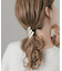 メタルスクエアヘアカフ