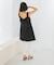 le　SHIRRING MIDI ONE-PIECE