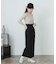 『XS・TALL展開あり』カルゼハイウエストラップスカート