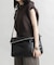アシンメトリーフラップショルダーBAG