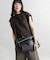 アシンメトリーフラップショルダーBAG