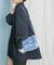 サテンギャザーハンドBAG