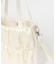 サテンギャザーハンドBAG