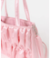 サテンギャザーハンドBAG