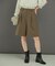 レイヤードハーフパンツ