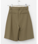 レイヤードハーフパンツ