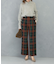 ツイードストレートパンツ