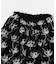 crinkle crinkle crinkle　velvet embroidery pants