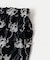 crinkle crinkle crinkle　velvet embroidery pants