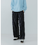 crinkle crinkle crinkle　velvet embroidery pants
