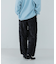 crinkle crinkle crinkle　velvet embroidery pants