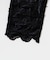 crinkle crinkle crinkle　velvet embroidery pants
