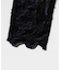 crinkle crinkle crinkle　velvet embroidery pants