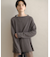 コットンタッチロールネックニット