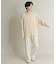 コットンタッチロールネックニット