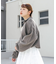 ハーフZIPリメイクスウェット