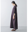 『2サイズ展開』リネンレーヨンワイドワンピース