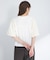 『WEB／一部店舗限定』異素材バルーンスリーブプルオーバー