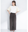 『WEB／一部店舗限定』異素材バルーンスリーブプルオーバー