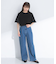 『WEB／一部店舗限定』異素材バルーンスリーブプルオーバー