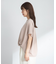 『WEB限定』フロントデザインカットジョーゼットプルオーバー