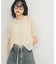 ループヤーンメッシュベスト