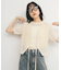 ループヤーンメッシュベスト