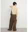 ループヤーンメッシュベスト