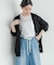 UVカット加工カーディガン