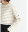 『WEB／一部店舗限定』『別注』Le minor×UR　Border cropped Tee