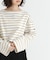 『WEB／一部店舗限定』『別注』Le minor×UR　Border cropped Tee