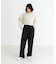 『WEB／一部店舗限定』『別注』Le minor×UR　Border cropped Tee