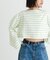 『WEB／一部店舗限定』『別注』Le minor×UR　Border cropped Tee