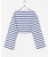 『WEB／一部店舗限定』『別注』Le minor×UR　Border cropped Tee