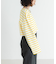 『WEB／一部店舗限定』『別注』Le minor×UR　Border cropped Tee