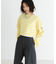 『WEB／一部店舗限定』『別注』Le minor×UR　Border cropped Tee