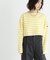 『WEB／一部店舗限定』『別注』Le minor×UR　Border cropped Tee