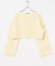 『WEB／一部店舗限定』『別注』Le minor×UR　Border cropped Tee
