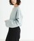 『WEB／一部店舗限定』『別注』Le minor×UR　Border cropped Tee