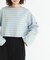 『WEB／一部店舗限定』『別注』Le minor×UR　Border cropped Tee