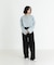 『WEB／一部店舗限定』『別注』Le minor×UR　Border cropped Tee