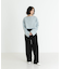 『WEB／一部店舗限定』『別注』Le minor×UR　Border cropped Tee