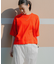 new basic　ハイゲージニットTシャツ