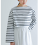 『別注』Le minor×UR　Border cropped T-shirts